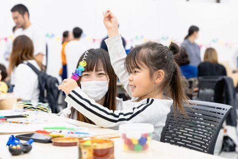 体験を楽しむこどもたち
